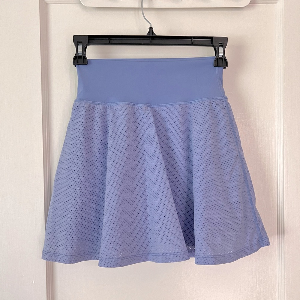 BuffBunny Sky Blue Skater Skirt - Picture 3 of 6